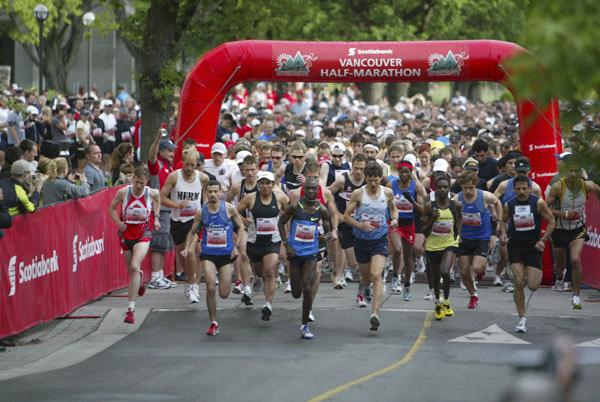 夏の風を切ってハーフマラソンに挑戦 Scotiabank Half Marathon