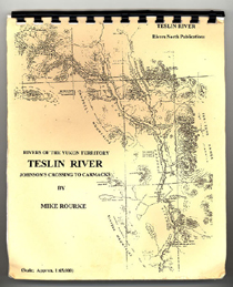 テスリン川地図