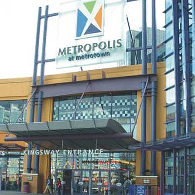 Metrotown Mall in Burnaby