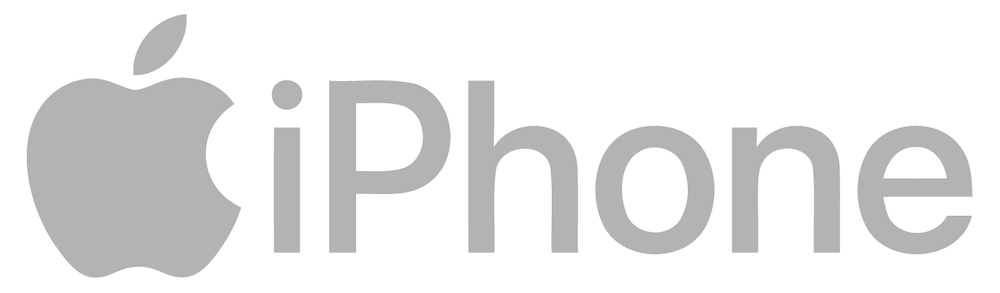 Apple iPhone ロゴ。Wikipediaからの画像を編集