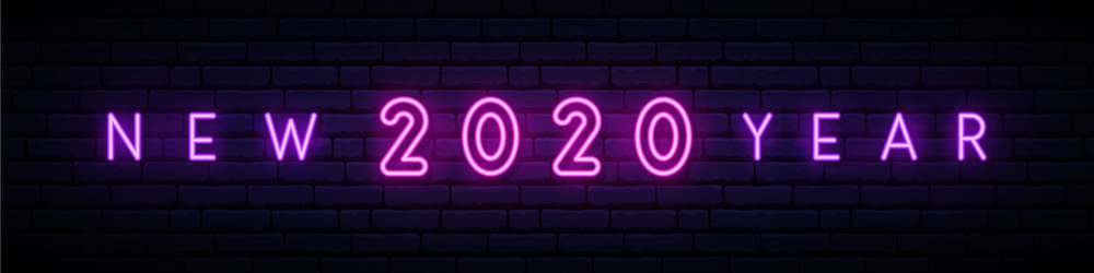 2020年 New Year!! ロゴ